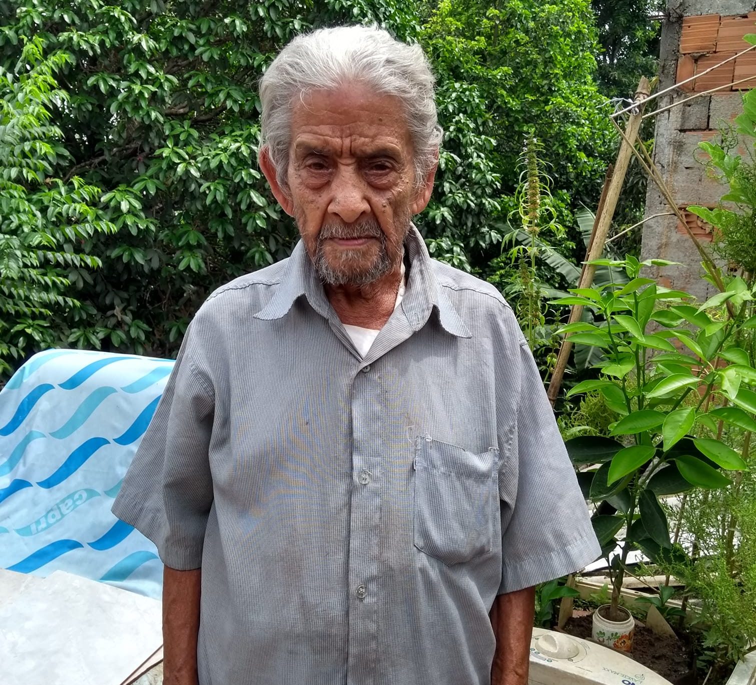 Benedito Pereira, morador do bairro Coroados completa 107 anos