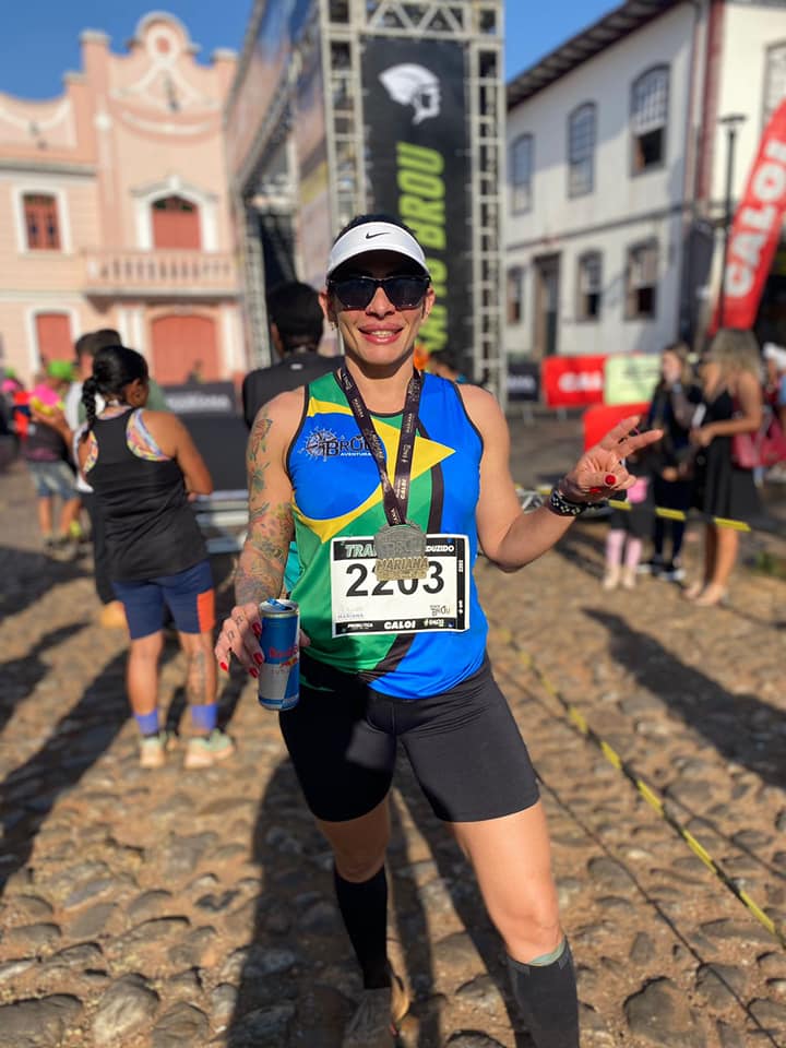 Fidelense Daiana Berriel participa no desafio brou em Mariana e sobe ao pódio em segundo lugar na competição